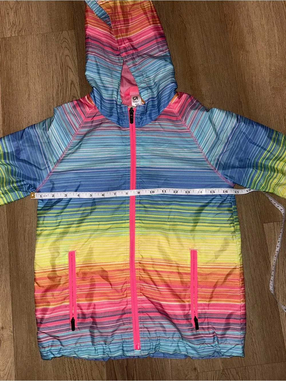 GapFit Multicolor rain jacket